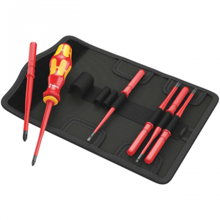 Set surubelnite - Set surubelnițe electriceni (VDE) Extra-Slim, Kraftform Kompakt