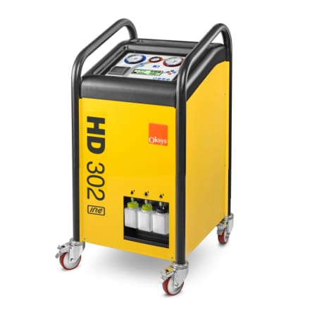 Aparat, Statie incarcare freon - Statie aer conditionat pentru autobuze, camioane, autocare și industriale, freon R134A