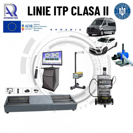 Pachet ITP - Statie de inspectie pentru autoturisme Pachet 2 - BASIC