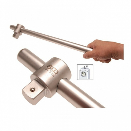 Antrenor articulat si culisant - T de forta culisant cu patrat de 1"
