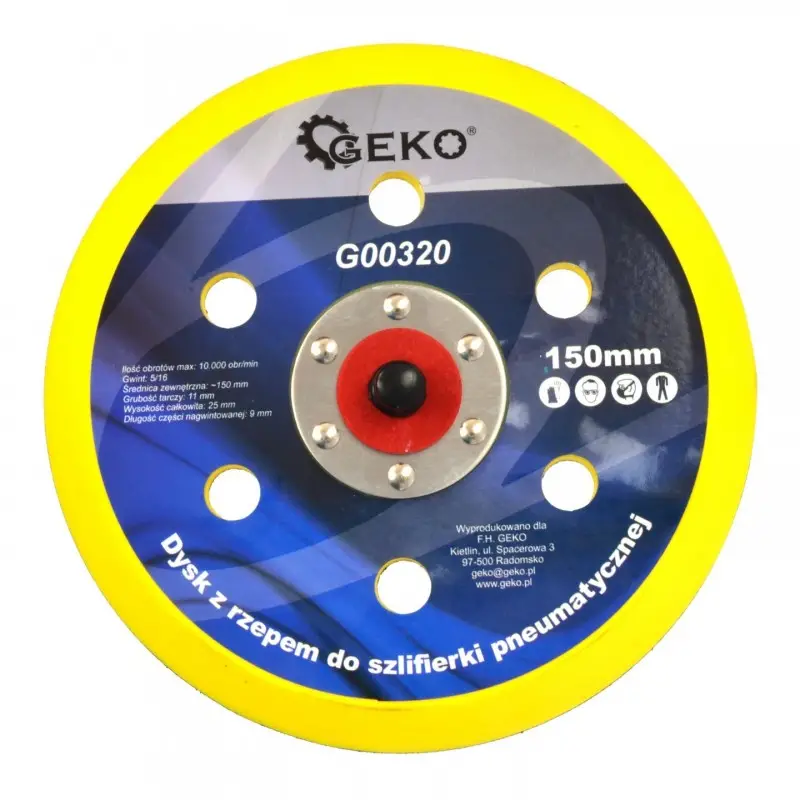 Produse - Taler de slefuit cu prindere tip arici,150mm