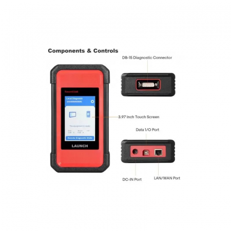 Tester diagnoza Launch X431 PRO3S+ 12V & 24V, versiunea completa [1]