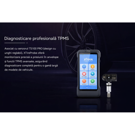 Tester pentru sistemul de monitorizare a presiunii din anvelope TPMS [5]