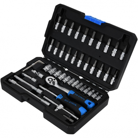 Produse - Trusa chei tubulare, 1/4", 48 piese