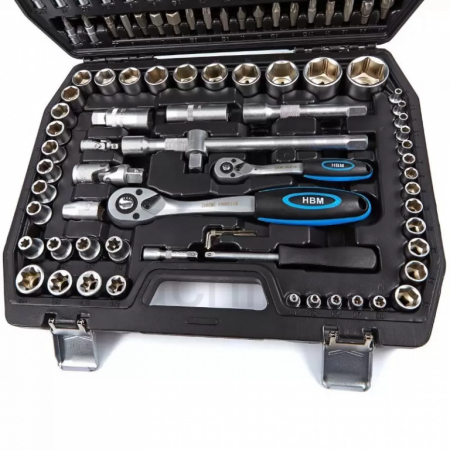 Trusa chei tubulare 108 piese, 1/4"-1/2" [2]