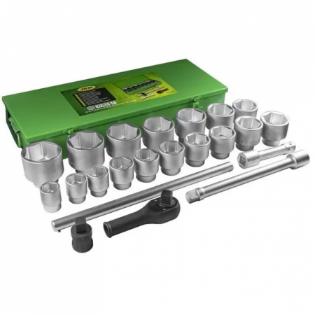 Produse - Trusa chei tubulare scurte hexagonale 36-80mm 1", JBM