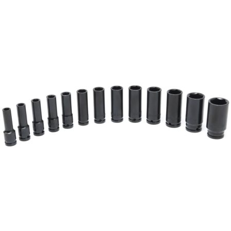 Trusa  cu 13 tubulare lungi de impact 10-30mm , 1/2" [1]