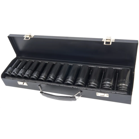 Trusa  cu 13 tubulare lungi de impact 10-30mm , 1/2" [4]