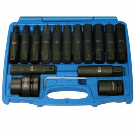 Produse - Trusa cu imbusuri de impact 3/4" si 1"