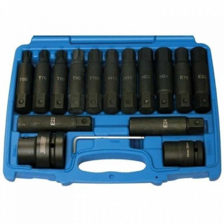 Produse - Trusa cu imbusuri de impact 3/4" si 1"