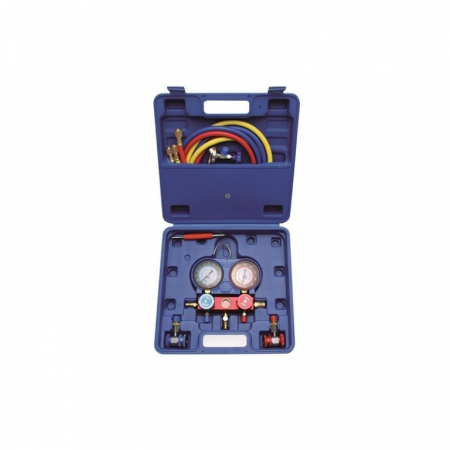 Accesorii si scule A/C - Trusa cu manometre pentru verificat presiune aer conditionat