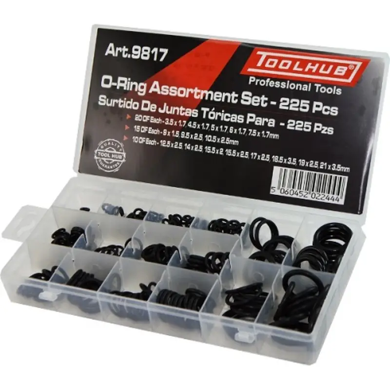 Trusa oring-uri - Trusa cu oringuri, 225 bucati