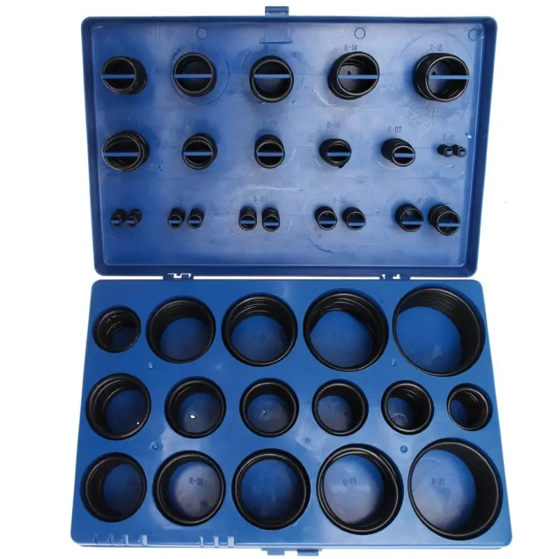 Trusa cu oringuri din cauciuc in toli, 419 buc