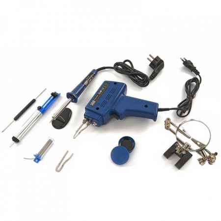 Produse - Trusa cu pistol si ciocan de lipit