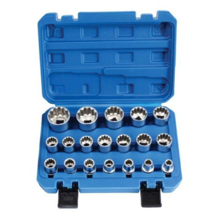 Produse - Trusa cu tubulare multiprofil 1/2, 8-32mm, 19 buc.