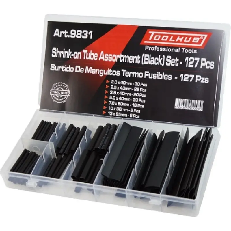 Consumabile aer conditionat - Trusa cu tuburi termocontractabile pentru service auto