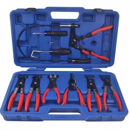 Cleste si set clesti - Trusa de clesti pentru coliere , 9 piese