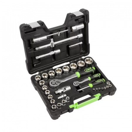 Scule pentru mecanica - Trusa de tubulare in toli 1/4"-1/2"