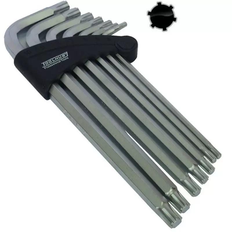 Produse - Trusa / Set imbus cu profil Ribe extralungi , 7 buc