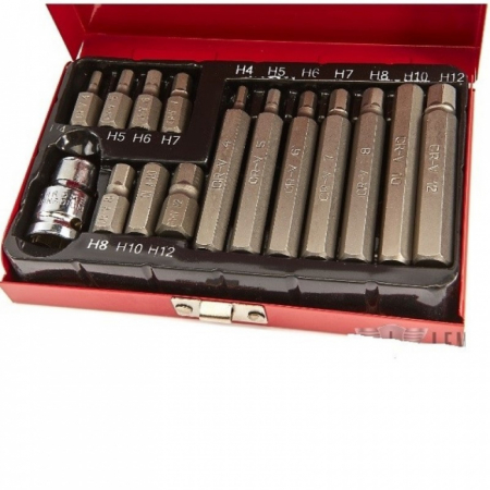Trusa / set imbus hexagonale 1/2", 15 buc [1]