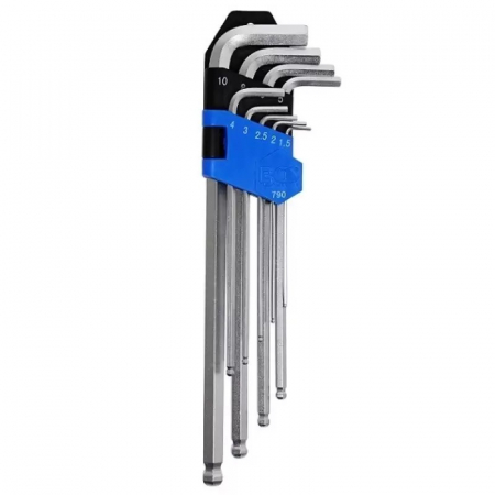 Produse - Trusa / Set imbus hexagonale extralungi cu bila, 9 buc