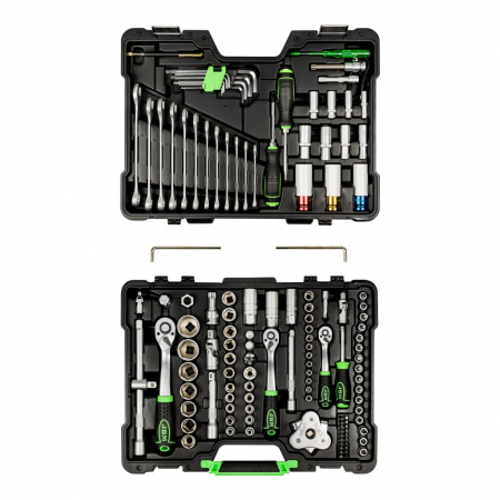 Trusa / Set tubulare 1/4"-3/8"1/2", 132 piese [2]