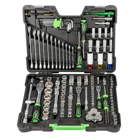 Trusa / Set tubulare 1/4"-3/8"1/2", 132 piese [1]