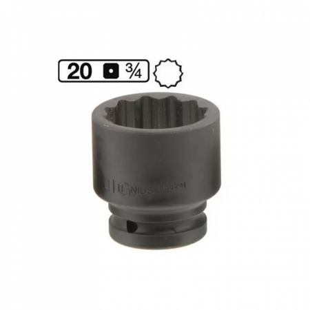 Tubulara bihexagonala de impact 65mm, 3/4" [1]