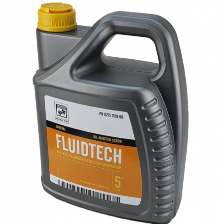 Piese schimb si consumabile compresoare - Ulei mineral FIAC pentru compresoare cu surub, 5 L