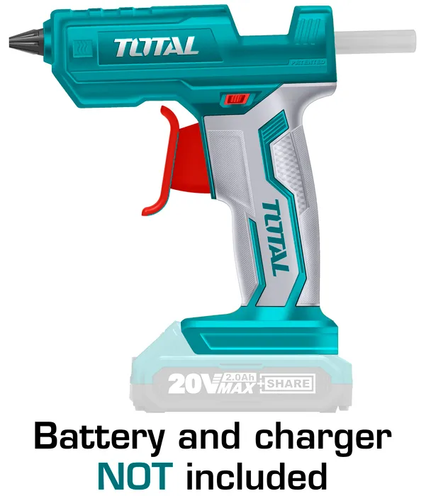 Pistol de lipit cu  acumulator TOTAL TGGLI2001