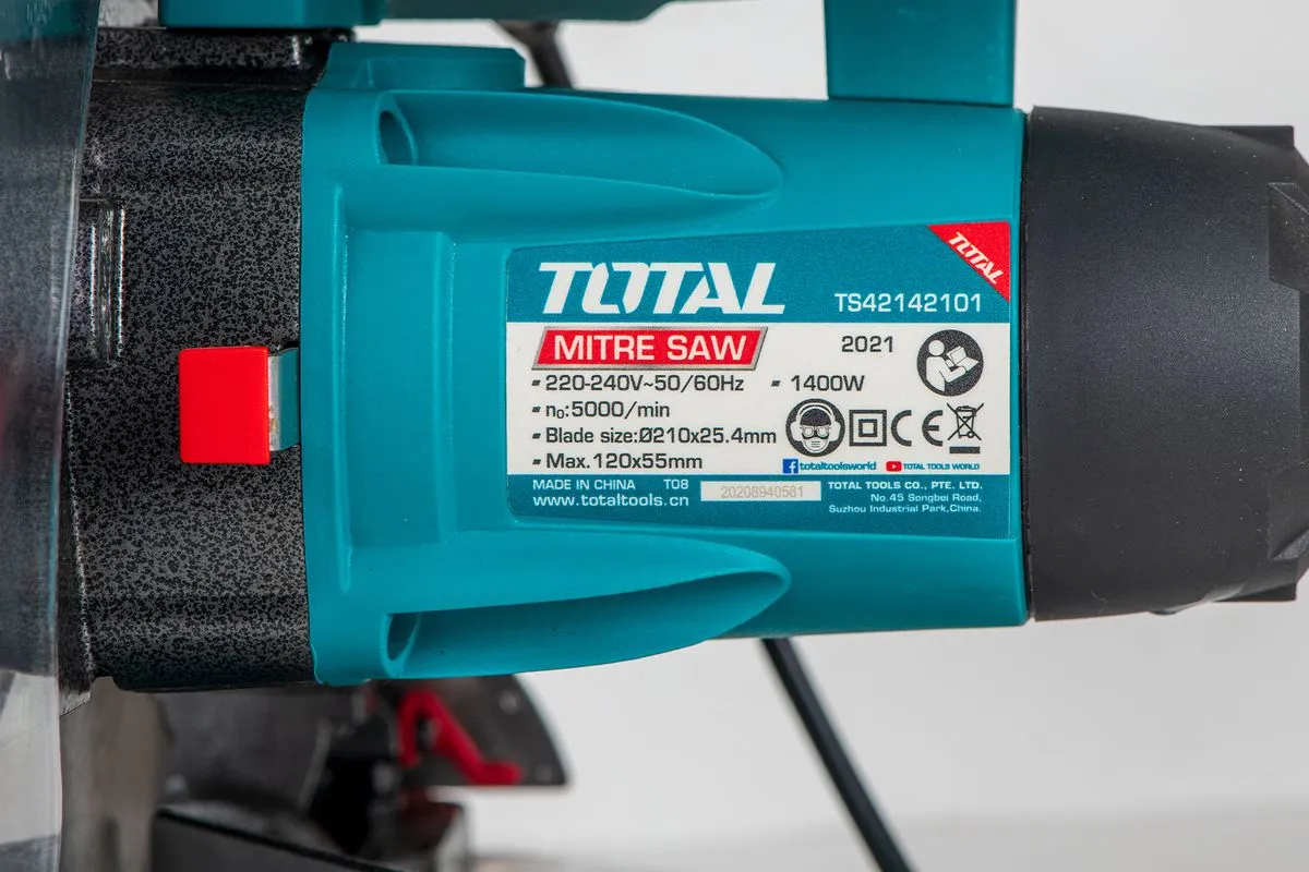 Fierastrau circular stationar TOTAL TS42142101 -1400W, disc 210mm [6]