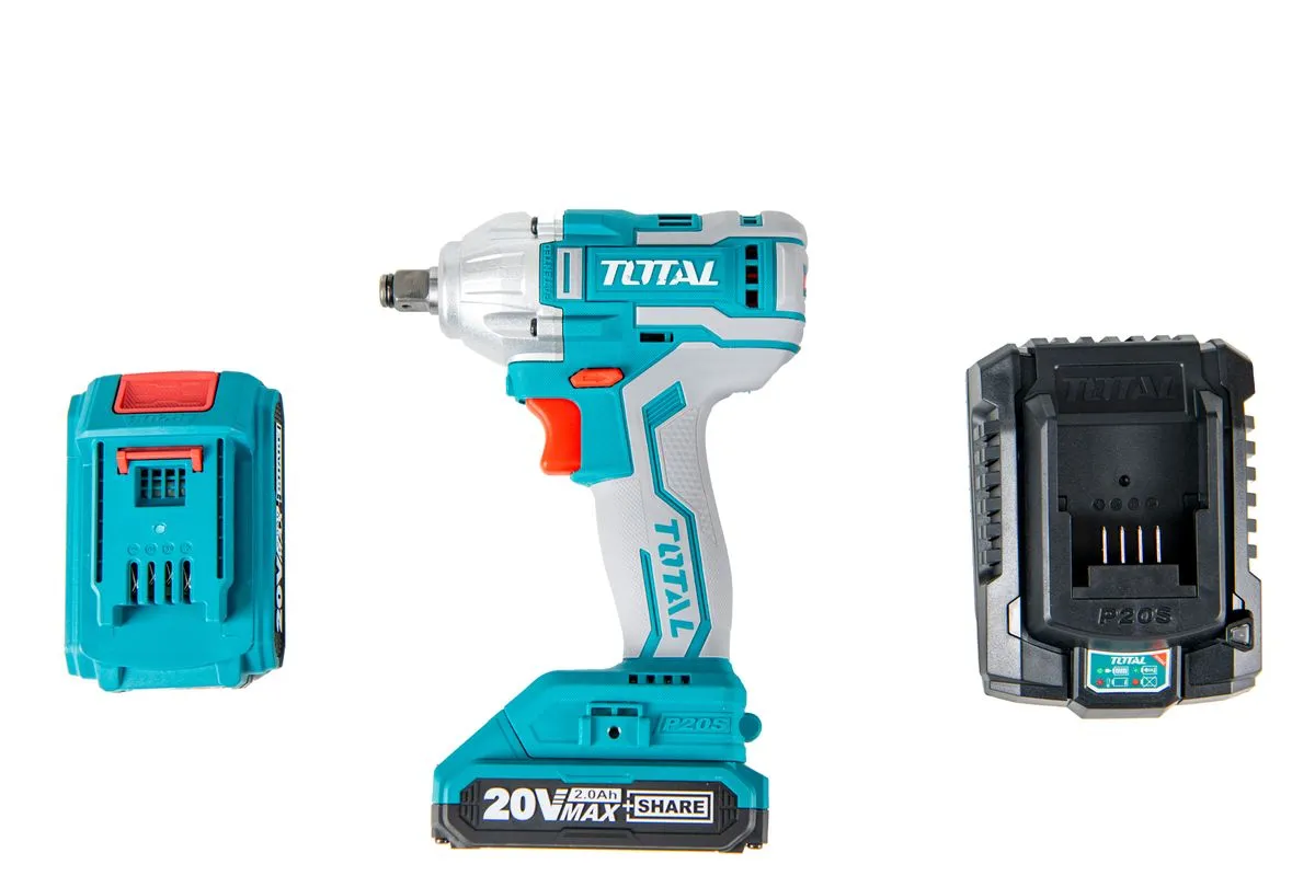 Masina de insurubat cu impact TOTAL 2 acumulatori, 2Ah - 20V [4]