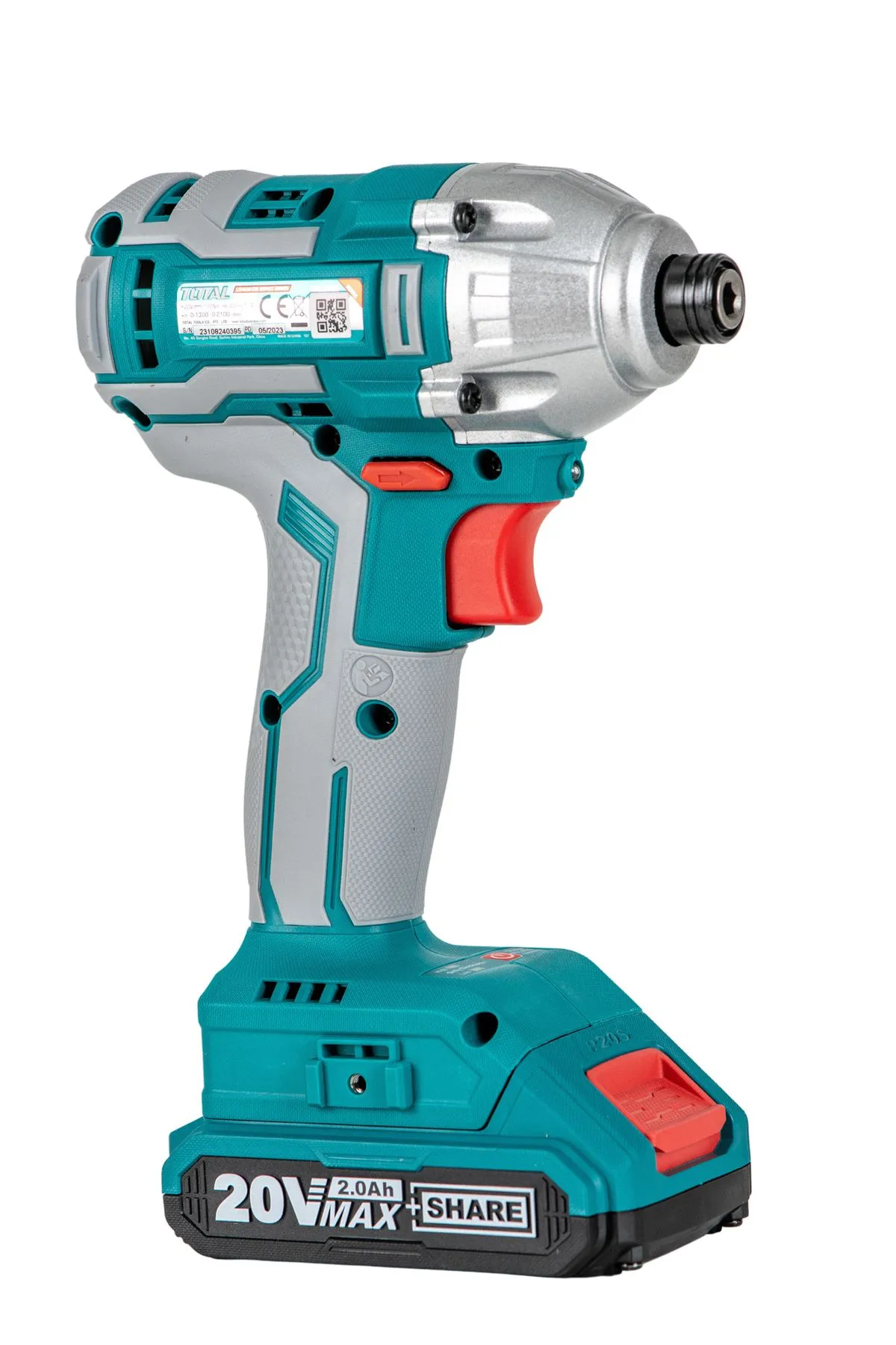 Masina de insurubat cu impact TOTAL - 2 acumulatori 20V, 2Ah, 3550 rpm TIRLI2002 [2]