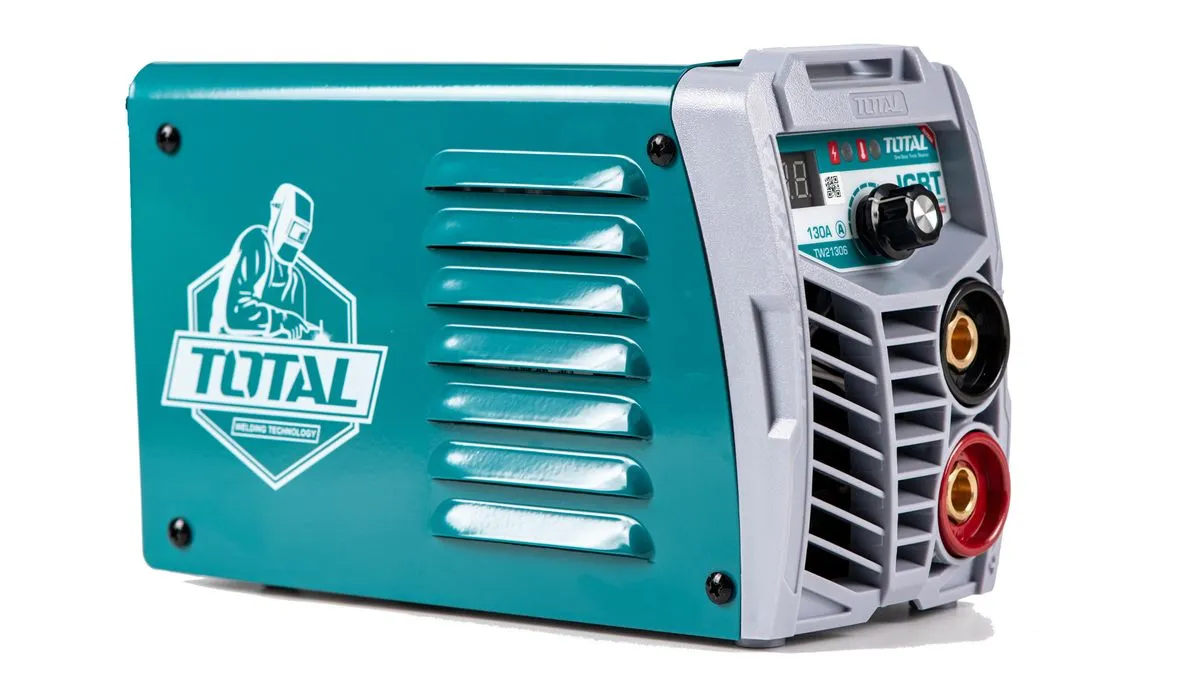 Unelte Gradina si Ferma - Aparat de sudura cu electrod TOTAL TW21306 MMA -130 Ah