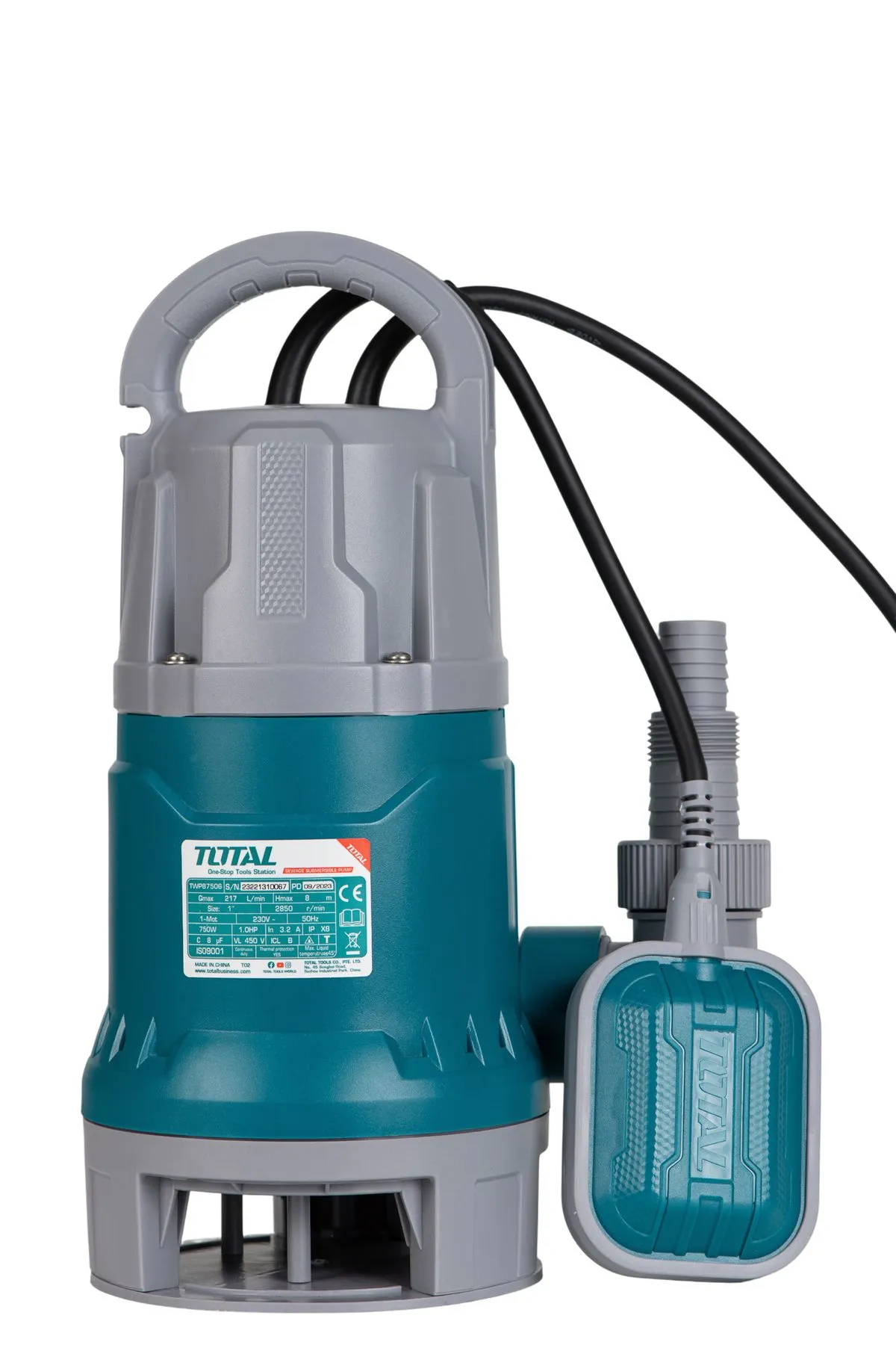 Produse -  Pompa submersibila TOTAL TWP87506 - apa murdara -750W