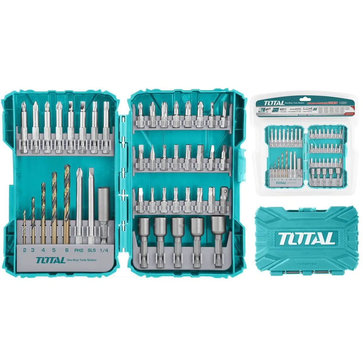 Produse - Set 45 biti pentru surubelnita - TOTAL TACSDL24501