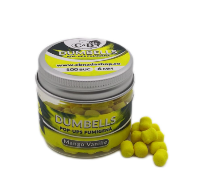 Dumbells Pop-ups Fumigena 6mm 100 Buc.