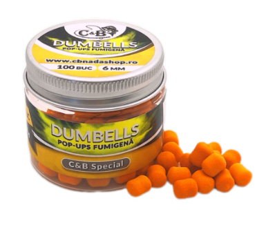 Dumbells Pop-ups Fumigena C&B Special 6mm 100 Buc. [1]