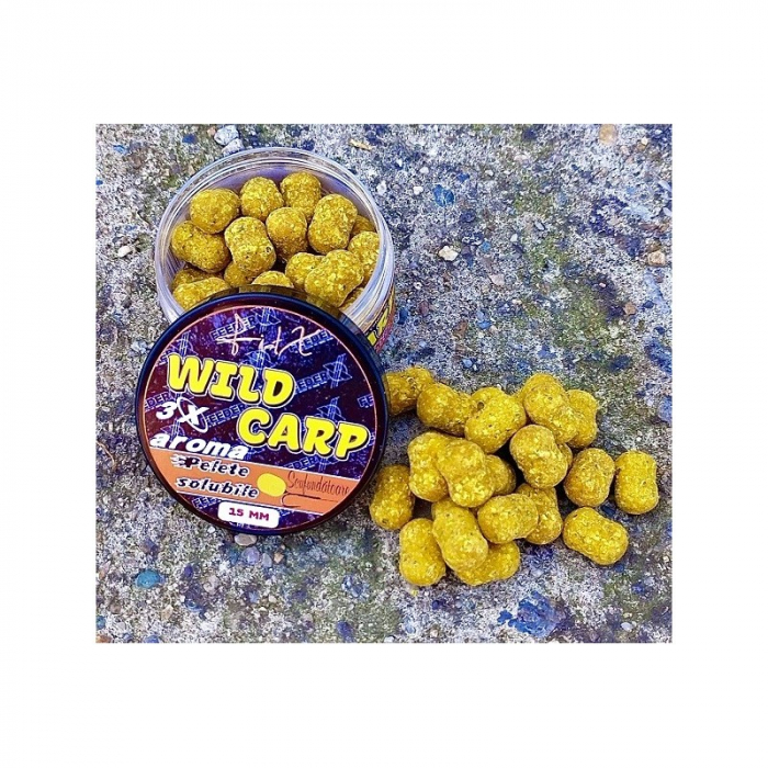 FEEDERX PELETE SOLUBILE WILD CARP 3 NATURAL MIX AROMA [2]