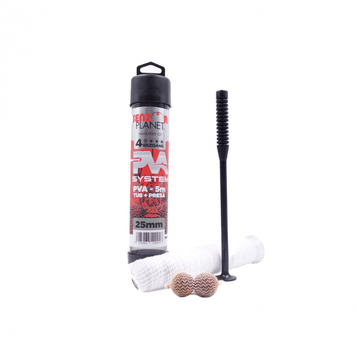 KIT PLASA SOLUBILA SENZOR PVA SYSTEM + TIJA COMPRESIE 25MM 5M [2]