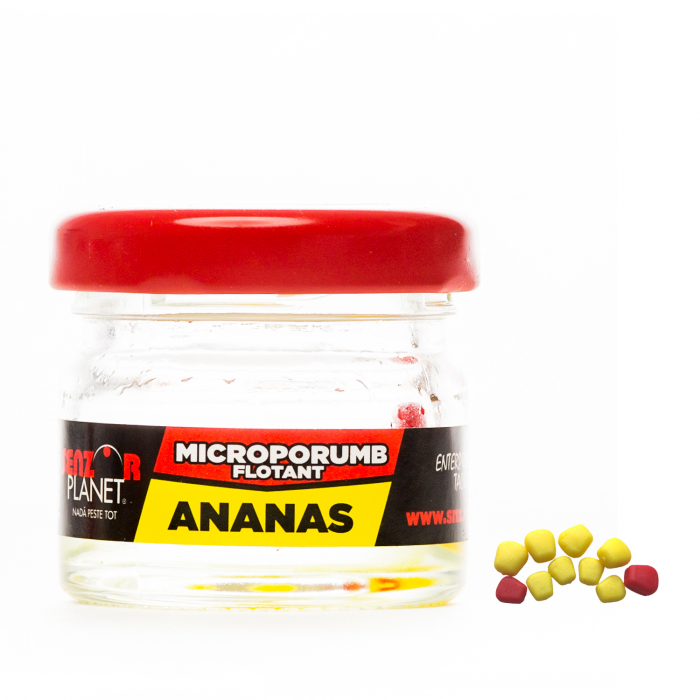 MICRO PORUMB ARTIFICIAL FLOTANT ANANAS 10BUC [2]