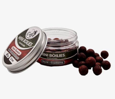 Mini Boilies Squid Cranberry 12mm 60gr. [1]