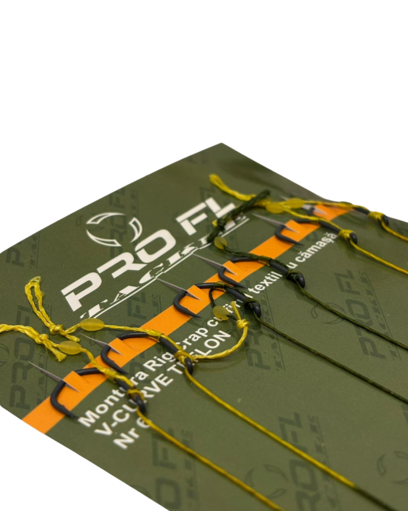 Montura Rig Crap Cârlig V-Curve Teflon [2]