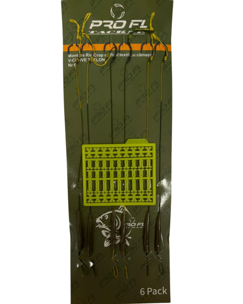 Montura Rig Crap Cârlig V-Curve Teflon [3]