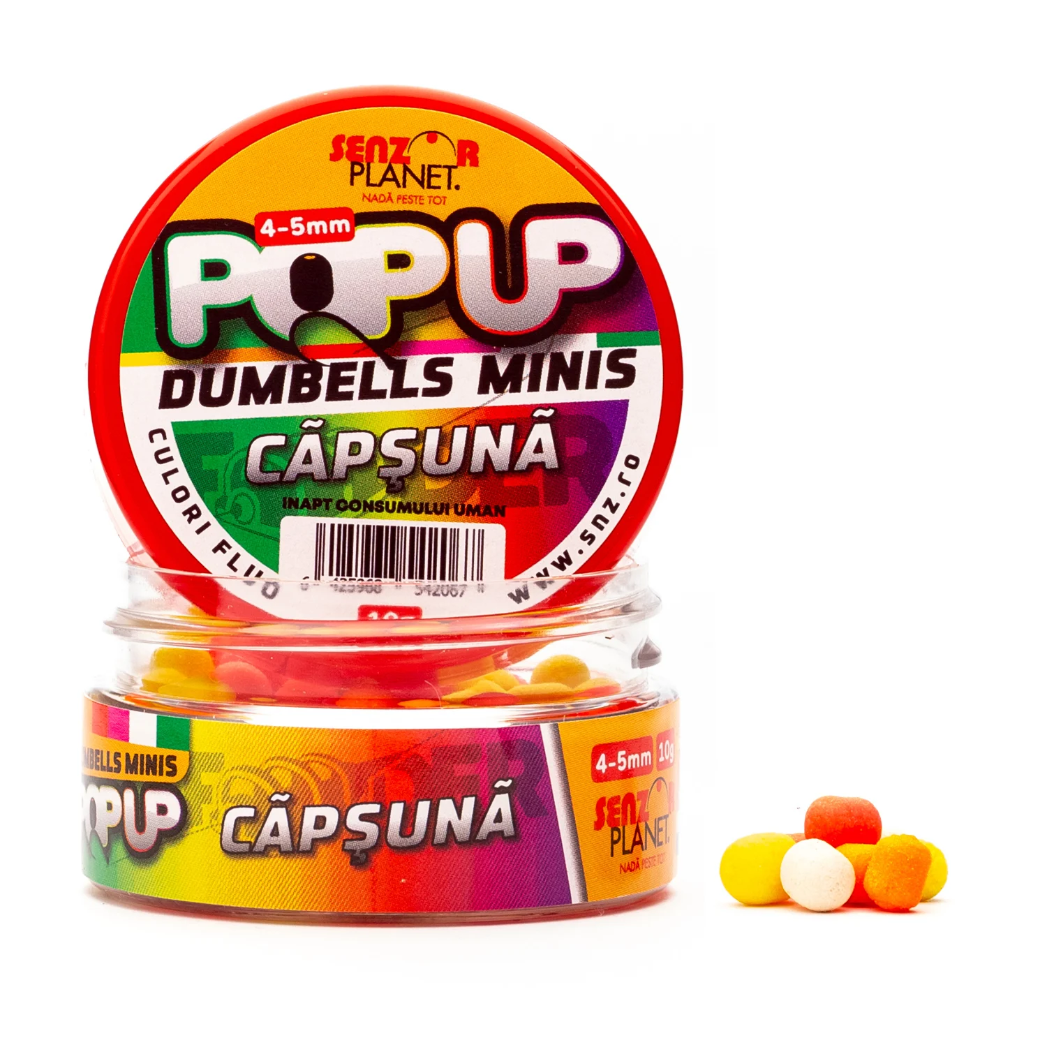 POP-UP DUMBELLS MINIS MIX CULORI 4-5MM 10G