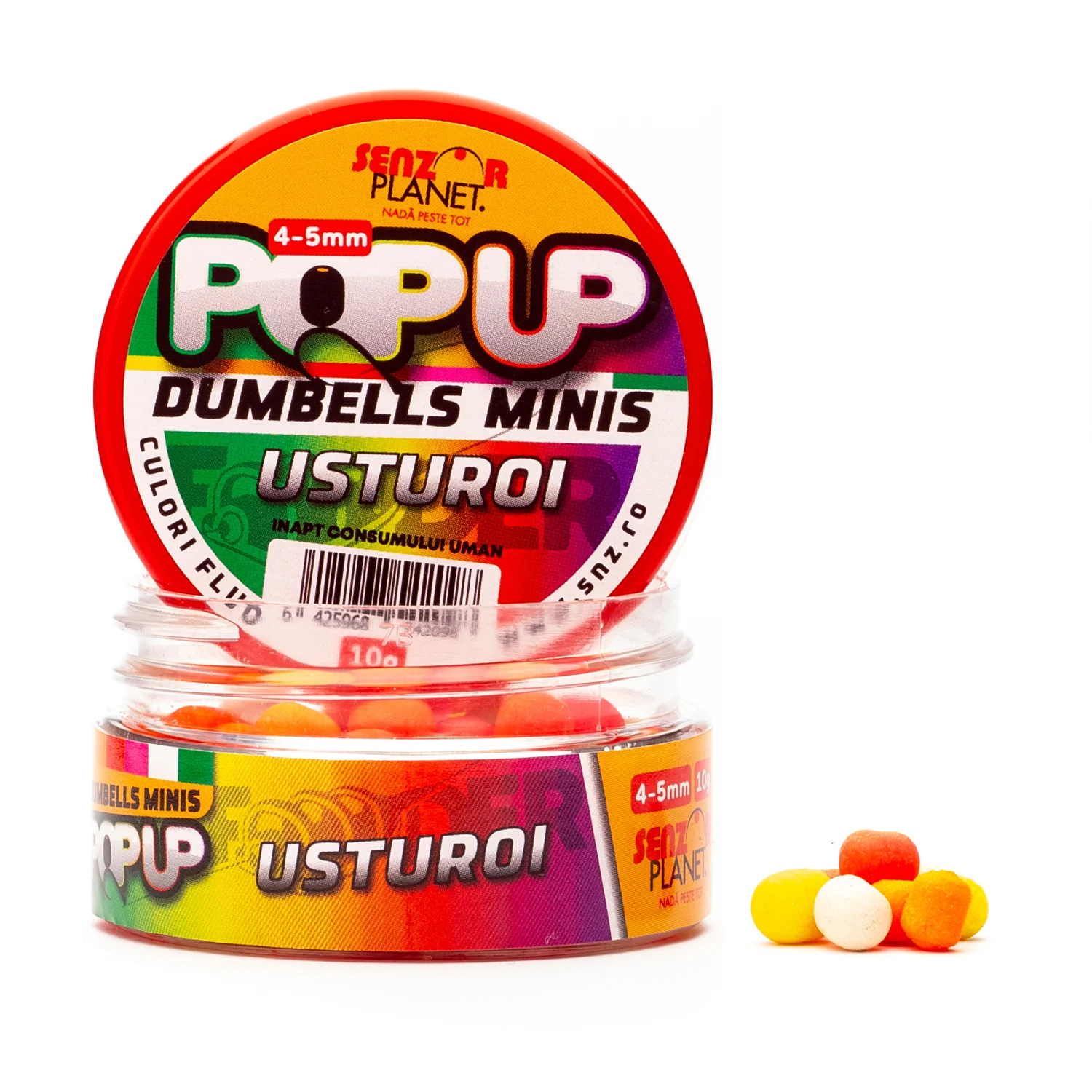 POP-UP DUMBELLS MINIS MIX CULORI USTUROI 4-5MM 10G