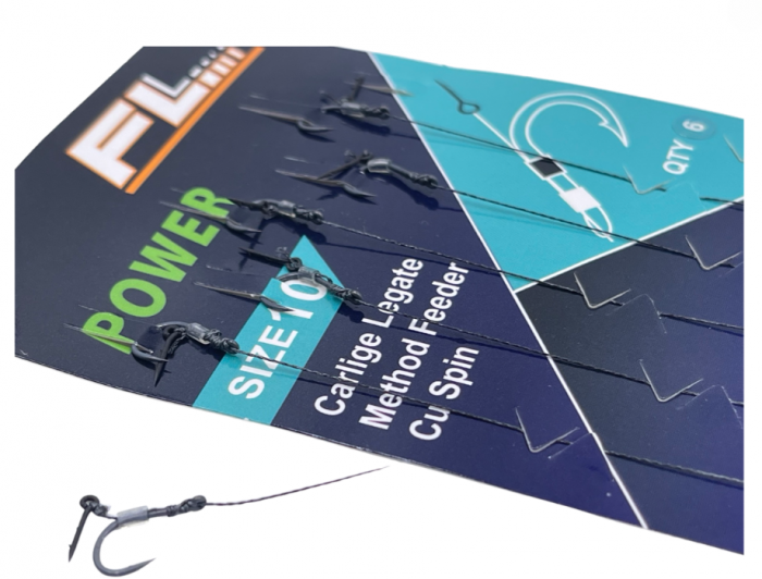 SET RIGURI METHOD FEEDER BARBLESS CU SPIN 7mm nr.14 [2]