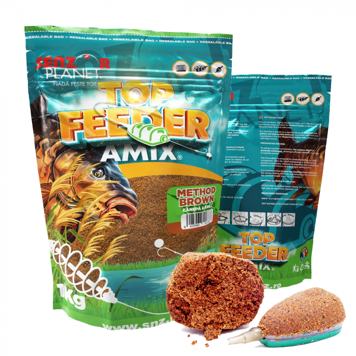 TOP FEEDER AMIX METHOD BROWN 1KG