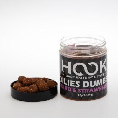 Boilies pescuit - Boilies de Carlig Critic Echilibrat Hookbaits Dumbell Fishmeal, 24mm, 250ml