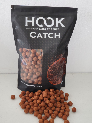 Boilies pescuit - Boilies Hookbaits Fishmeal Catch HD, 16mm, 1kg